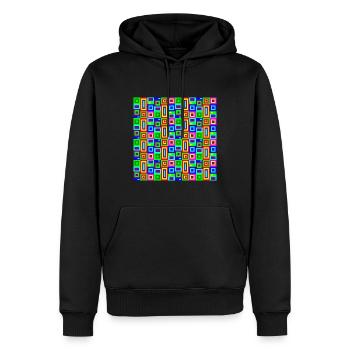 My Last Words - Men’s Premium Organic Hoodie - black - Front - Nico (187cm)