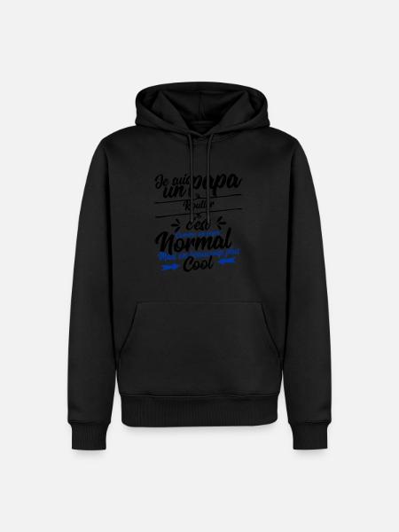Daddy Road Gift - Men’s Premium Organic Hoodie - black