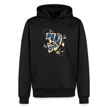 Bester Papa Und Opa Fischer Angler Fischerei Vater - Männer Premium Bio Hoodie - Schwarz - Vorne - Nico (187cm)
