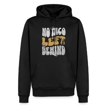 Taco - Sweat à capuche Premium bio Homme - noir - Devant - Nico (187cm)