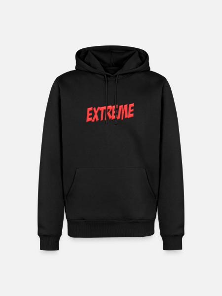 extreme 2 J - Men’s Premium Organic Hoodie - black
