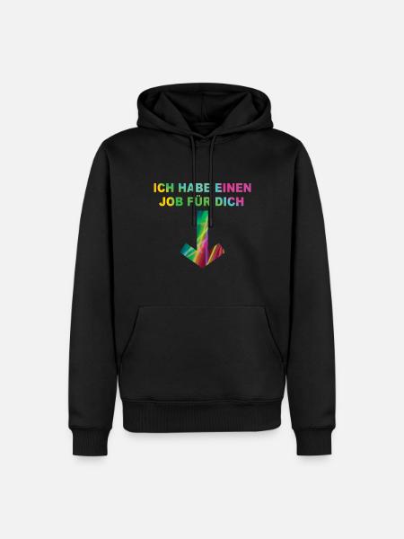 electro Festival - Männer Premium Bio Hoodie - Schwarz