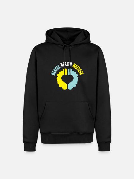 Self-Healing Meditation Yoga - Men’s Premium Organic Hoodie - black