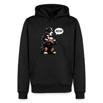 Nein Berner Sennenhund Sennenhunde Sennen Besitzer - Männer Premium Bio Hoodie - Schwarz - Vorne - Nico (187cm)