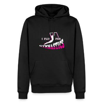 Gymnastik Turnen Barren Trampolin Ringe Turner - Männer Premium Bio Hoodie - Schwarz - Vorne - Nico (187cm)