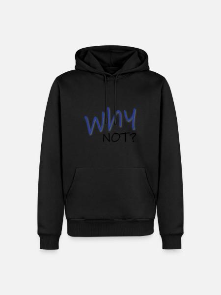 Why Not? - Men’s Premium Organic Hoodie -