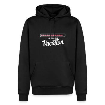 Großbritannien Flagge Union Jack Fahne London UK - Männer Premium Bio Hoodie - Schwarz - Vorne - Nico (187cm)