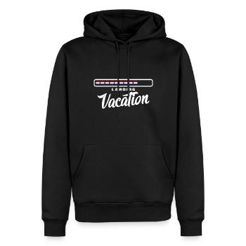 Drapeau des Pays-Bas Drapeau néerlandais - Sweat à capuche Premium bio Homme - noir - Devant - Nico (187cm)