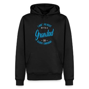 I'm a Grandad - Men’s Premium Organic Hoodie - black - Front - Nico (187cm)