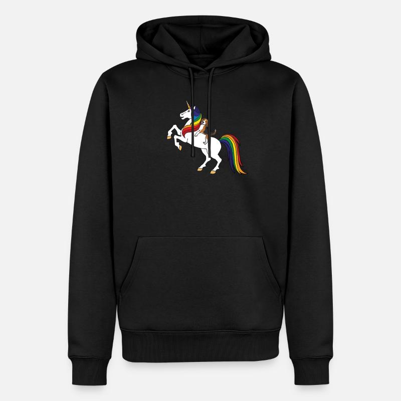 Beagle - Männer Premium Bio Hoodie - Schwarz