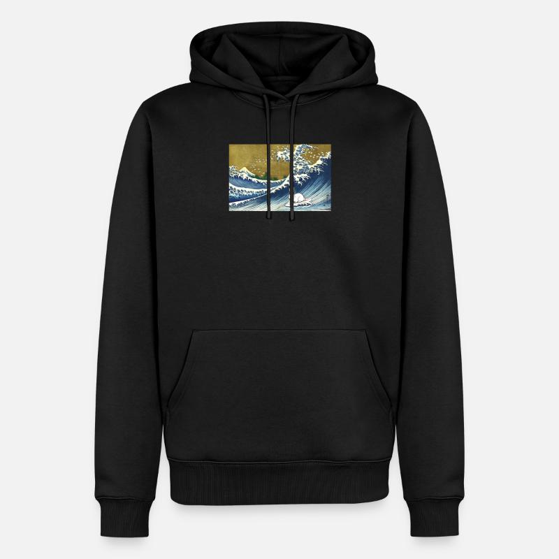 Lapin - Sweat à capuche Premium bio Homme - noir