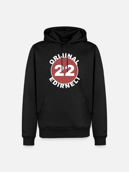 Edirne - Men’s Premium Organic Hoodie - black