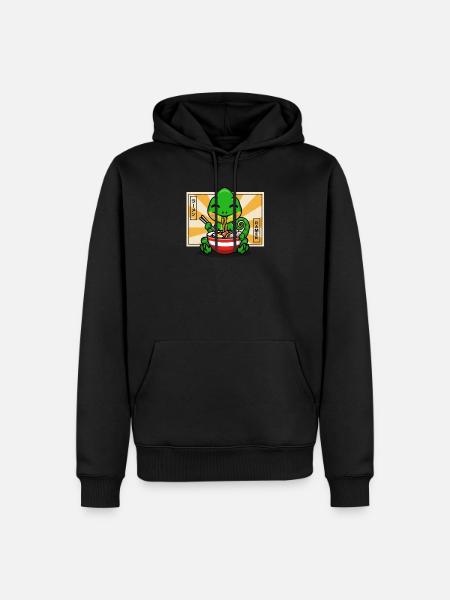 Chameleon - Men’s Premium Organic Hoodie - black