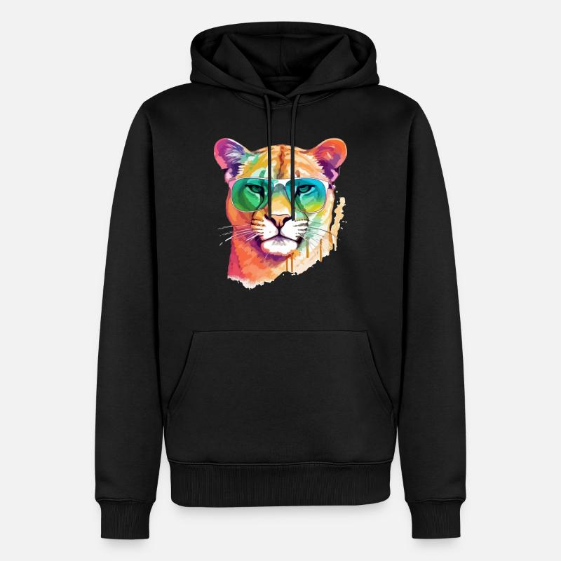 Pole den - Männer Premium Bio Hoodie - Schwarz