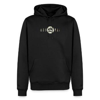 Bonsai gift for bonsai ka - Men’s Premium Organic Hoodie - black - Front - Nico (187cm)