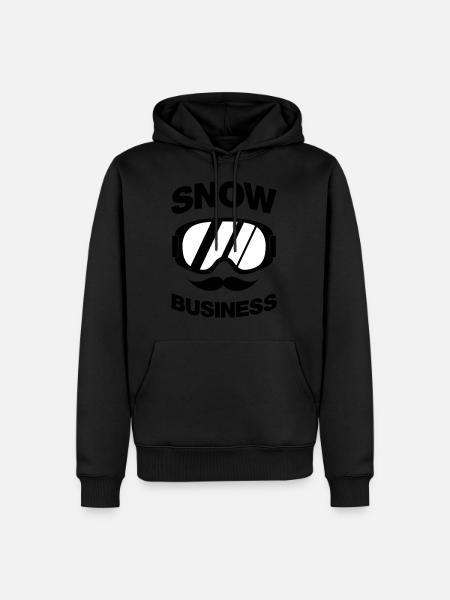 Snow Business - Men’s Premium Organic Hoodie -