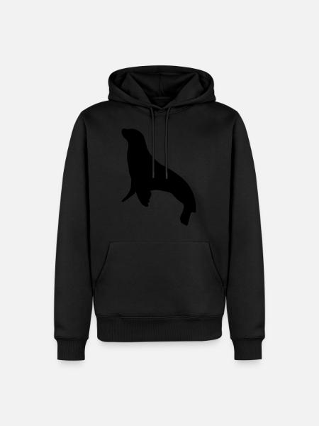 lac robbe tier - Sweat à capuche Premium bio Homme -
