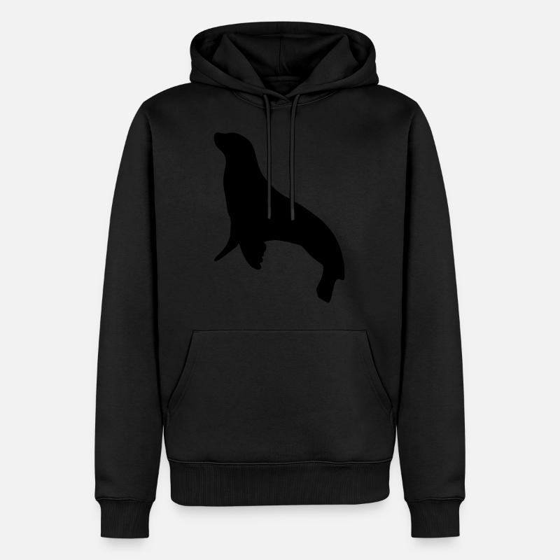 lac robbe tier - Sweat à capuche Premium bio Homme - undefined