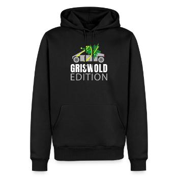 Cyber Pickup Truck Griswold Edition - Men’s Premium Organic Hoodie - black - Front - Nico (187cm)