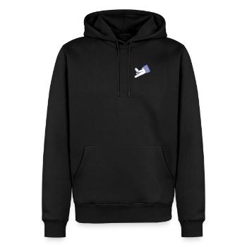 Dirty Fingers Two in the Pinky Like Sex - Männer Premium Bio Hoodie - Schwarz - Vorne - Nico (187cm)