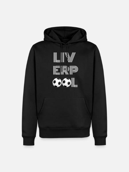 Liverpool Liverpool Liverpool - Men’s Premium Organic Hoodie - black