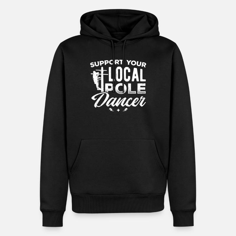 Tester electronics technician light - Männer Premium Bio Hoodie - Schwarz