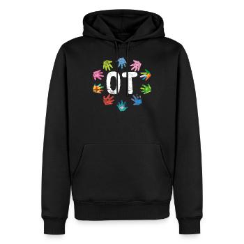 Ergo Practice Gift Therapists Occupational Therapy - Men’s Premium Organic Hoodie - black - Front - Nico (187cm)