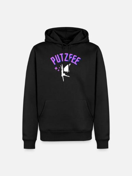 Putzfee - Männer Premium Bio Hoodie - Schwarz