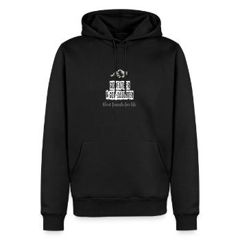 Godfather & Goddaughter Best Friends - Sweat à capuche Premium bio Homme - noir - Devant - Nico (187cm)