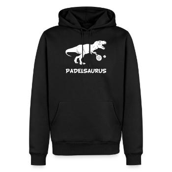 Padel Padel Player Padeltennis Paddle Padel Trainer - Men’s Premium Organic Hoodie - black - Front - Nico (187cm)