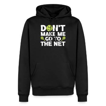 Padel Padel Player Padeltennis Paddle Padel Trainer - Men’s Premium Organic Hoodie - black - Front - Nico (187cm)