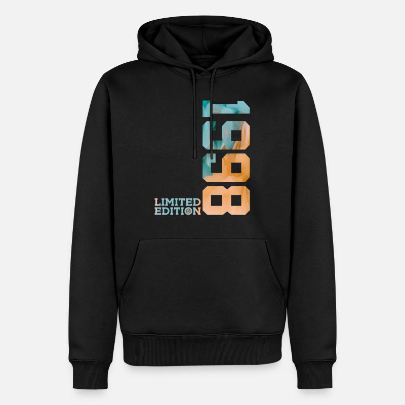 28E ANNIVERSAIRE ÉDITION LIMITÉE 1998 - Sweat à capuche Premium bio Homme - noir