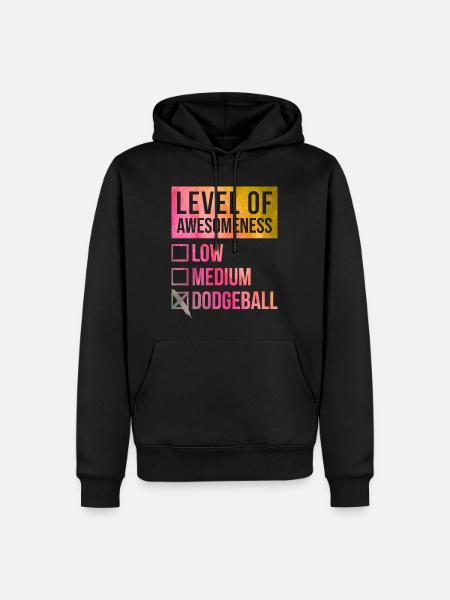 Dodgeball Dodgeball Dodgeball - Men’s Premium Organic Hoodie - black