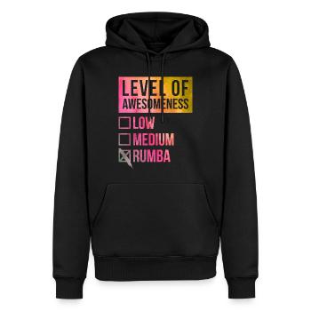 Rumba Rumba Rumba - Männer Premium Bio Hoodie - Schwarz - Vorne - Nico (187cm)