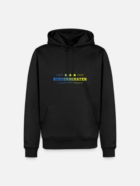 Steuerberater Beruf - Männer Premium Bio Hoodie - Schwarz