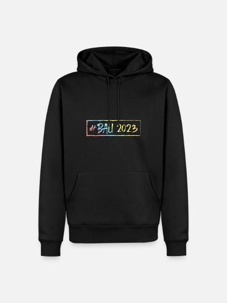 Bali 2023 - Sweat à capuche Premium bio Homme - noir
