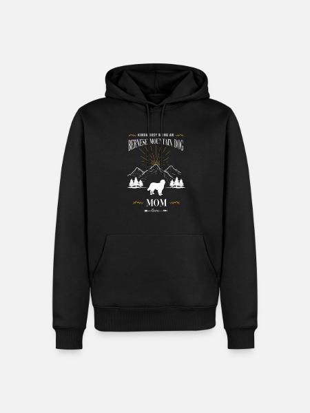 Bernese Mountain Dog - Men’s Premium Organic Hoodie - black