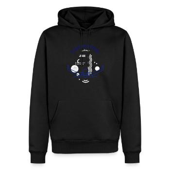 Natation Natation Nageurs Cool Drôle Gesche - Sweat à capuche Premium bio Homme - noir - Devant - Nico (187cm)