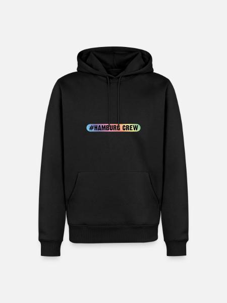 Hamburg Crew - Men’s Premium Organic Hoodie - black
