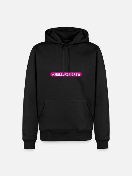 Mallorca Crew - Men’s Premium Organic Hoodie - black