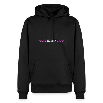 Jga Crew Junggesellinnenabschied - Männer Premium Bio Hoodie - Schwarz - Vorne - Nico (187cm)