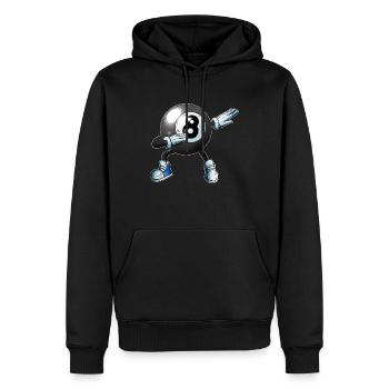 Billard Kugel macht Dabbing Fan Kids Erwachsene - Männer Premium Bio Hoodie - Schwarz - Vorne - Nico (187cm)