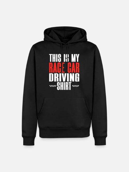 Race Car Driver Racing Driver - Men’s Premium Organic Hoodie - black