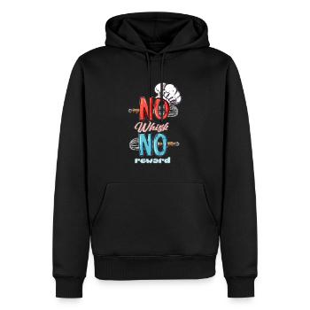 Bakery baking Hobby baker Profession Leisure baker - Men’s Premium Organic Hoodie - black - Front - Nico (187cm)