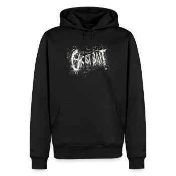 Appât fantôme Horreur Style paranormal - Sweat à capuche Premium bio Homme - noir - Devant - Nico (187cm)