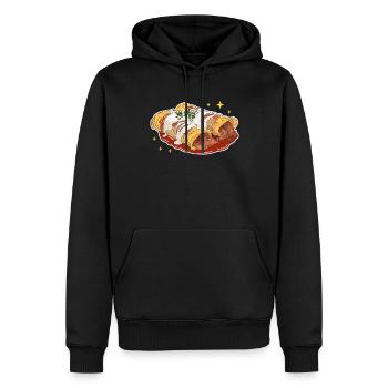 Enchilada Mexican Food Enchiladas Gift - Men’s Premium Organic Hoodie - black - Front - Nico (187cm)