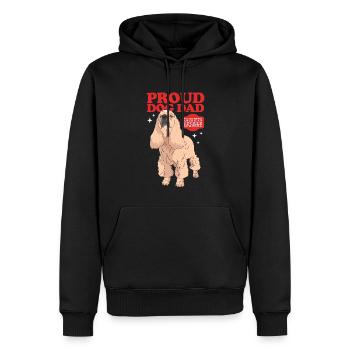 Cocker américain Spaniel Dad Gift - Sweat à capuche Premium bio Homme - noir - Devant - Nico (187cm)
