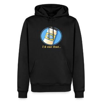 Mayonnaise Mayo Lover Gifts - Men’s Premium Organic Hoodie - black - Front - Nico (187cm)