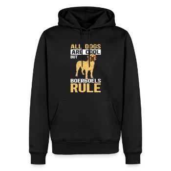 Boerboel Hundeliebhaber Hundebesitzer Geschenk - Männer Premium Bio Hoodie - Schwarz - Vorne - Nico (187cm)