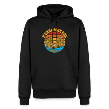 Kubb Kubb Spieler Kubb Liebhaber Kubb Königin - Männer Premium Bio Hoodie - Schwarz - Vorne - Nico (187cm)